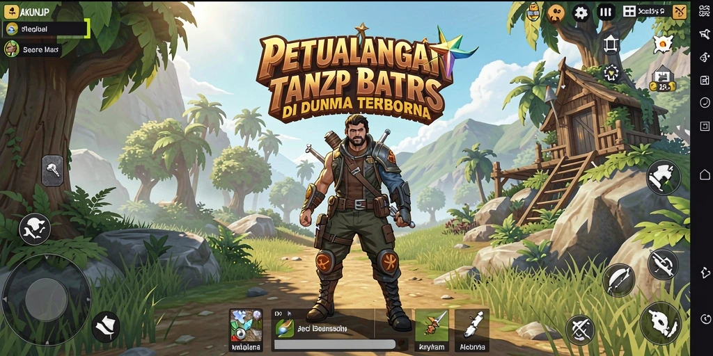 Tangkapan layar gameplay menampilkan petualangan mendebarkan di dunia terbuka.