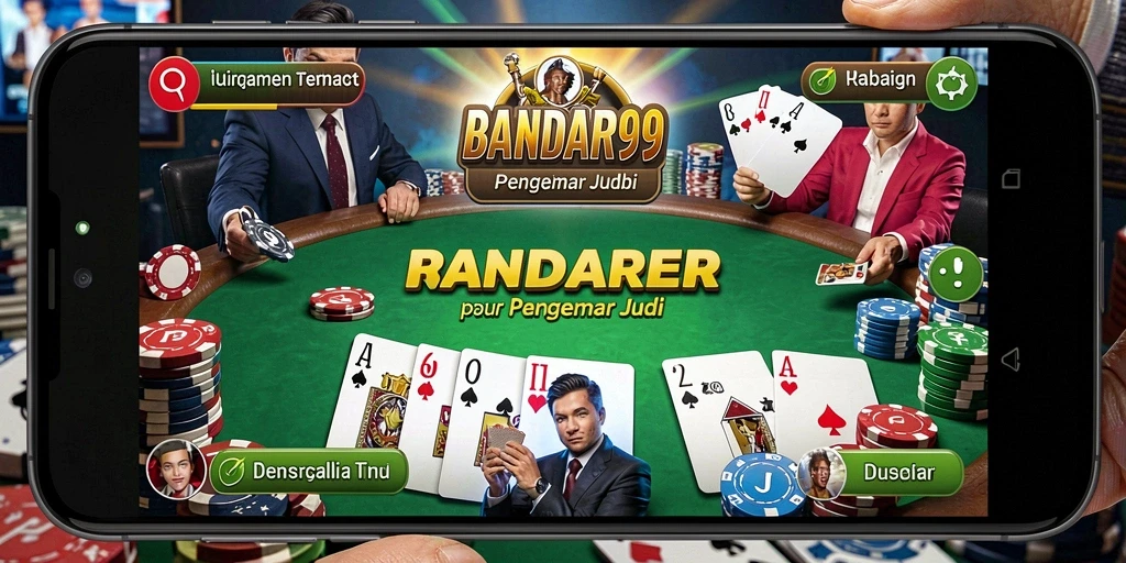 Gameplay mendebarkan dari BANDAR99 dalam permainan Poker.