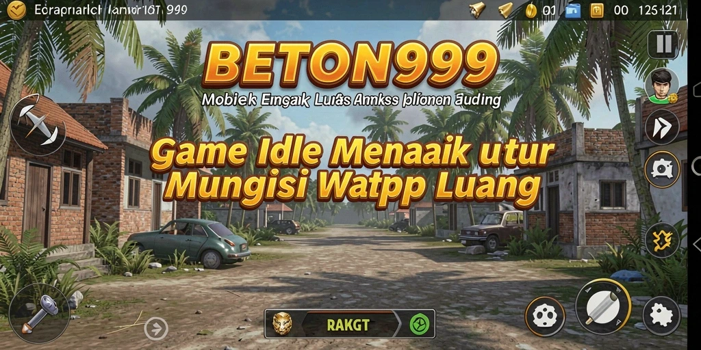Tampilan menarik dari gameplay BETON999 yang penuh strategi idle.