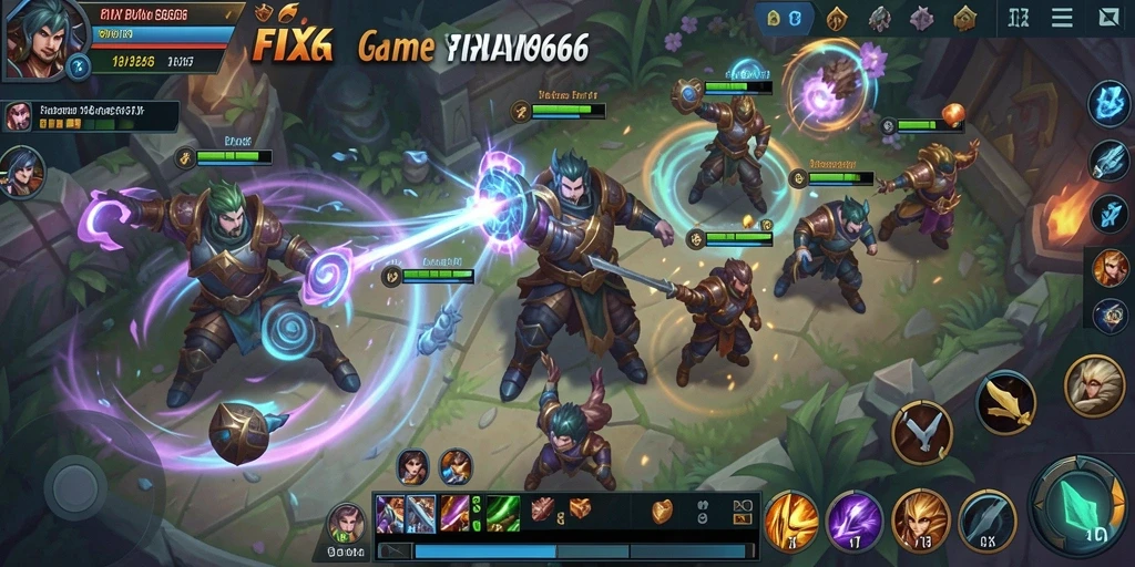 Gameplay seru dalam FIXPLAY666 MOBA dengan aksi tak terbendung.