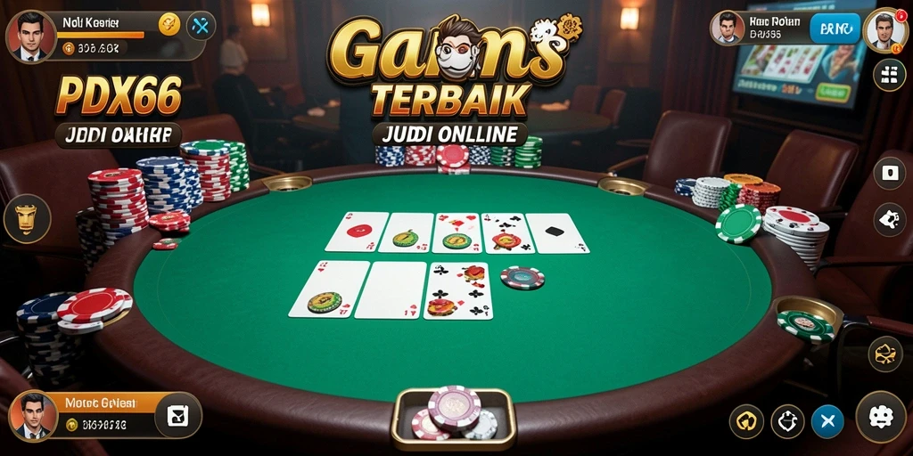 Tampilan gameplay poker yang menarik dan menantang di IDX66.
