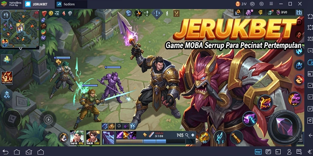 Gameplay seru dan menegangkan dalam JERUKBET.