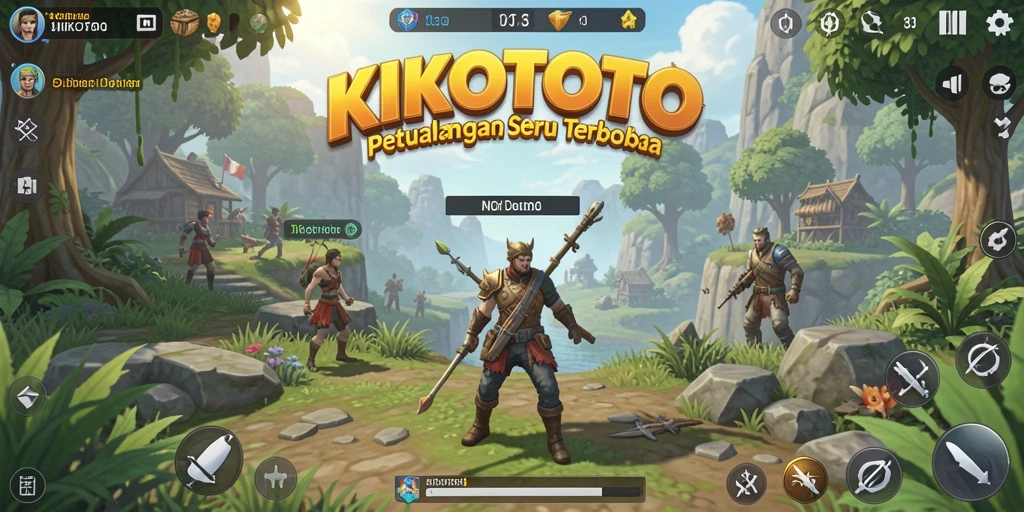 Gameplay seru KIKOTOTO dalam petualangan Open World yang menakjubkan.