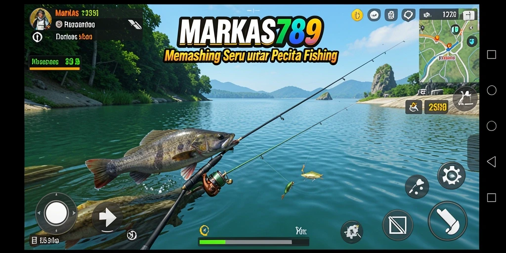 Tangkapan ikan besar di gameplay MARKAS789 yang menegangkan.