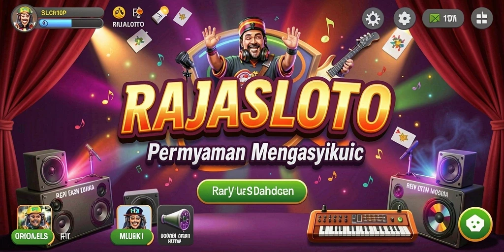 Tampilan menarik dari gameplay RAJASLOTO yang seru dan interaktif.