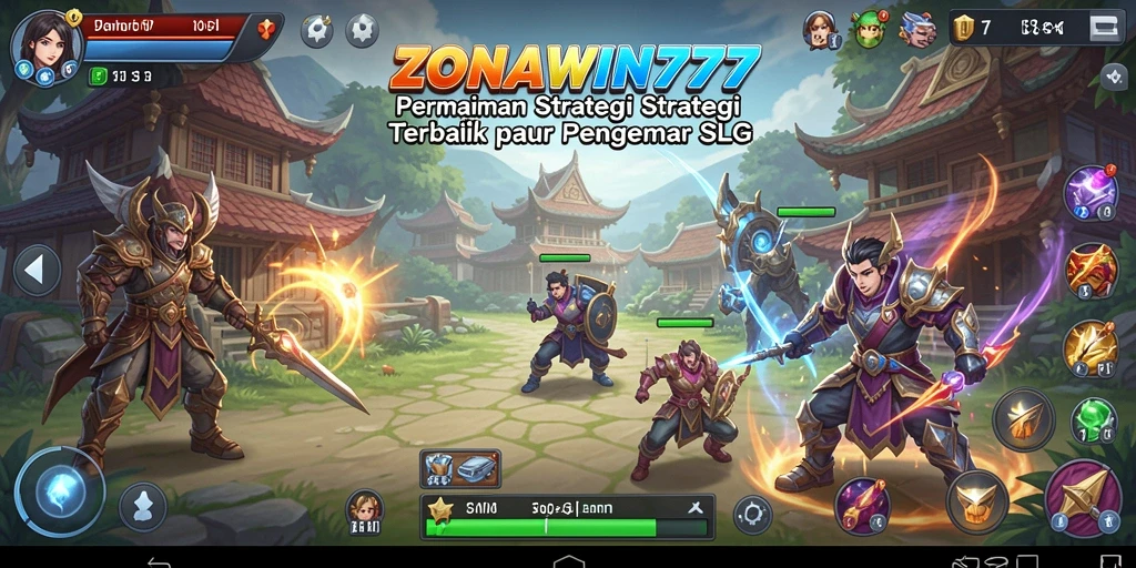 Screenshot gameplay ZONAWIN777 menampilkan aksi strategis yang mendalam.